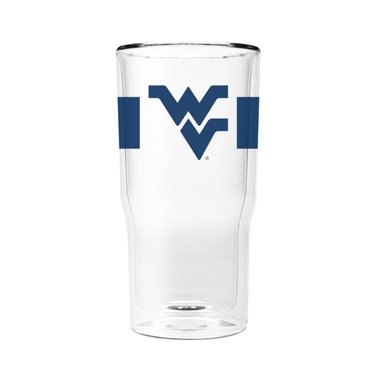 West Virginia 16oz 2-Pack Glass Tumblers