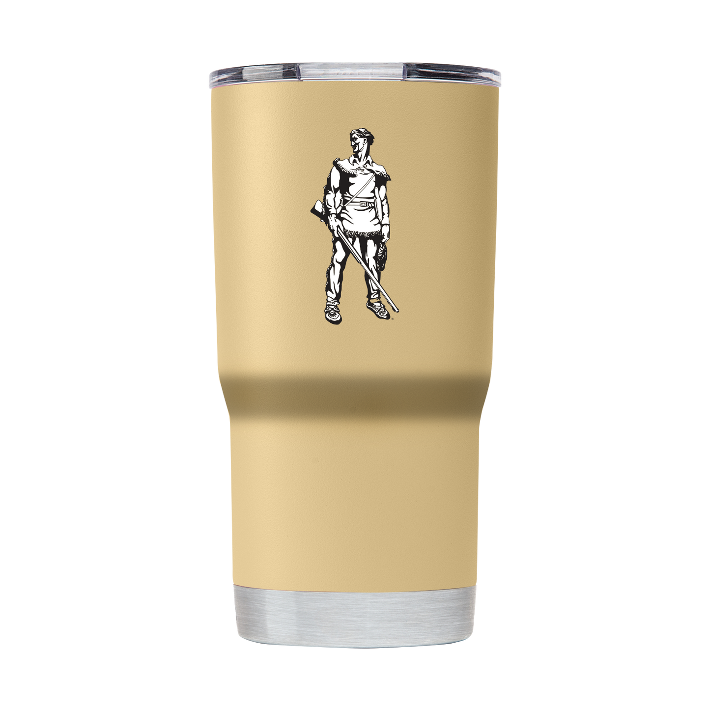 West Virginia College Vault 20oz Gold Tumbler