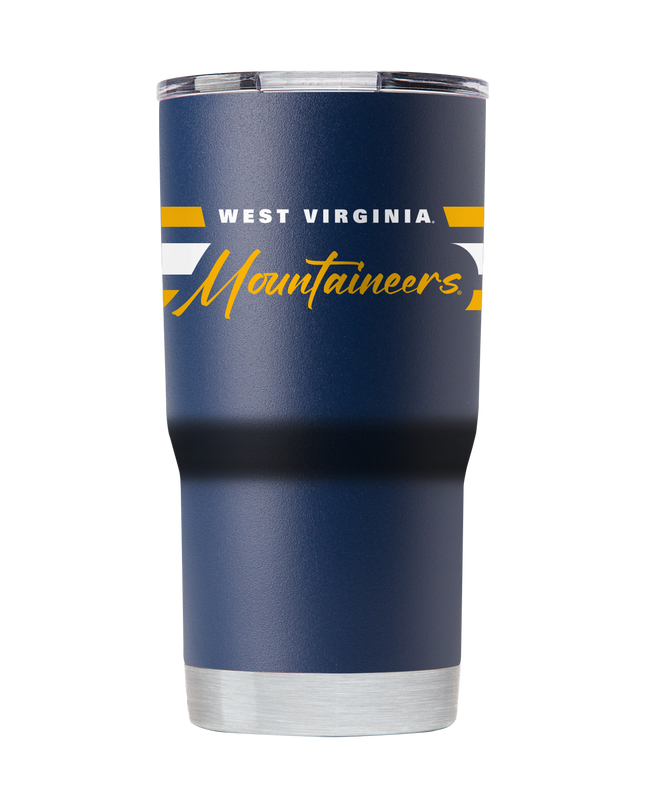 West Virginia 20oz Script Tumbler