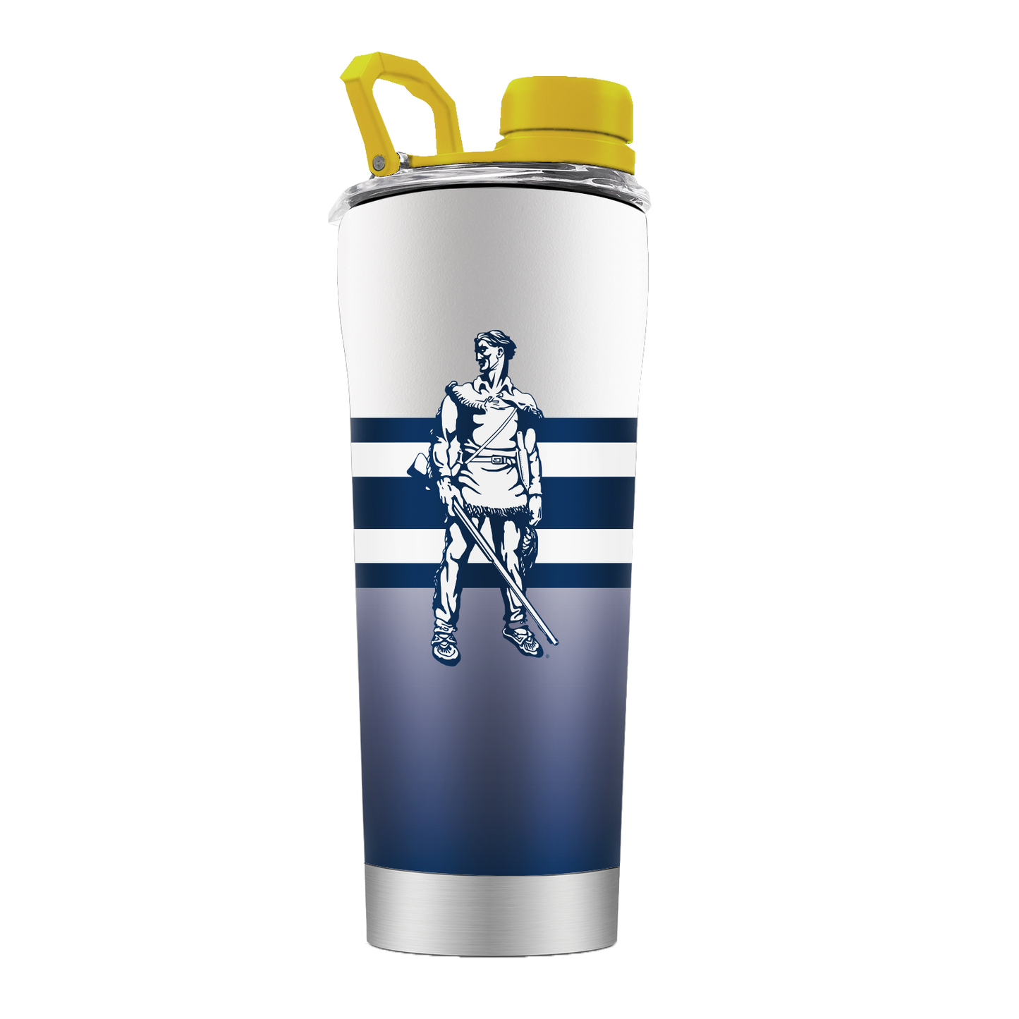 West Virginia College Vault Stainless Steel Shaker