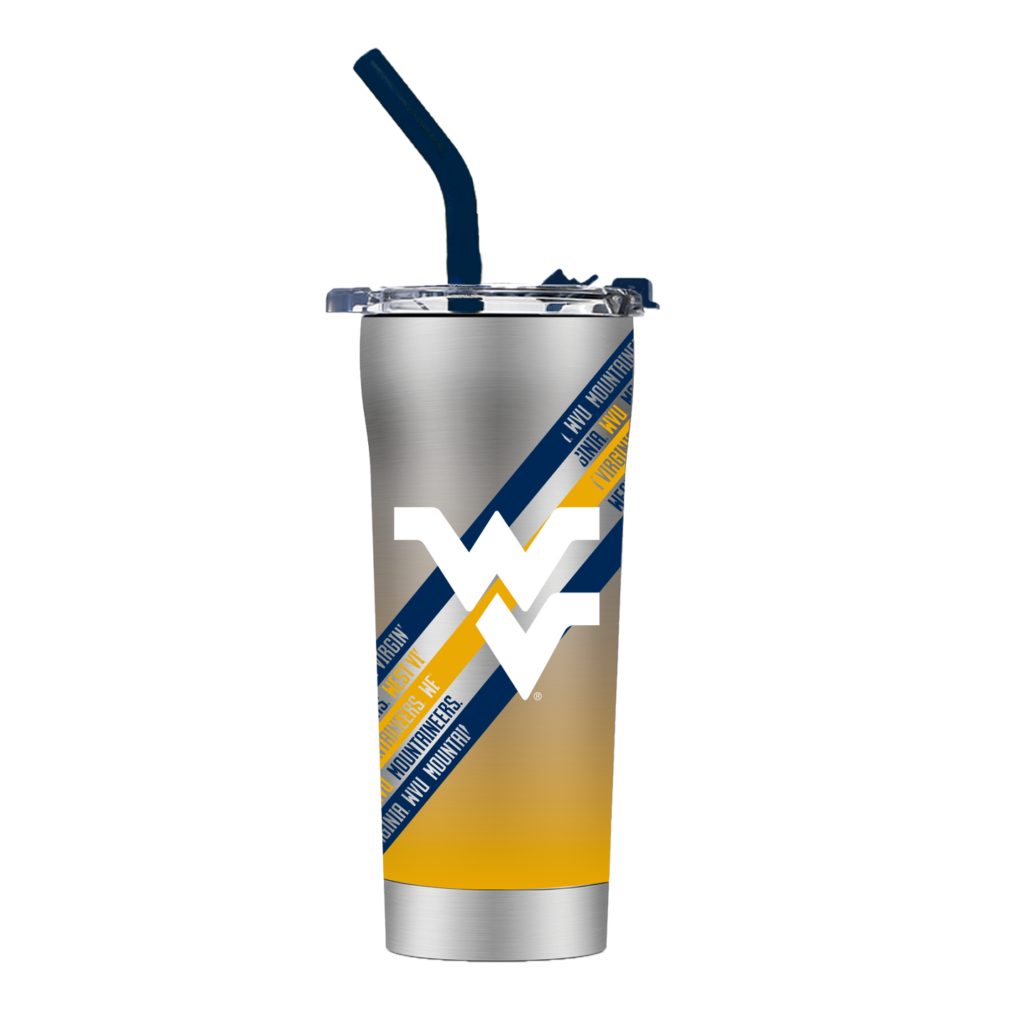 West Virginia Straw Tumbler
