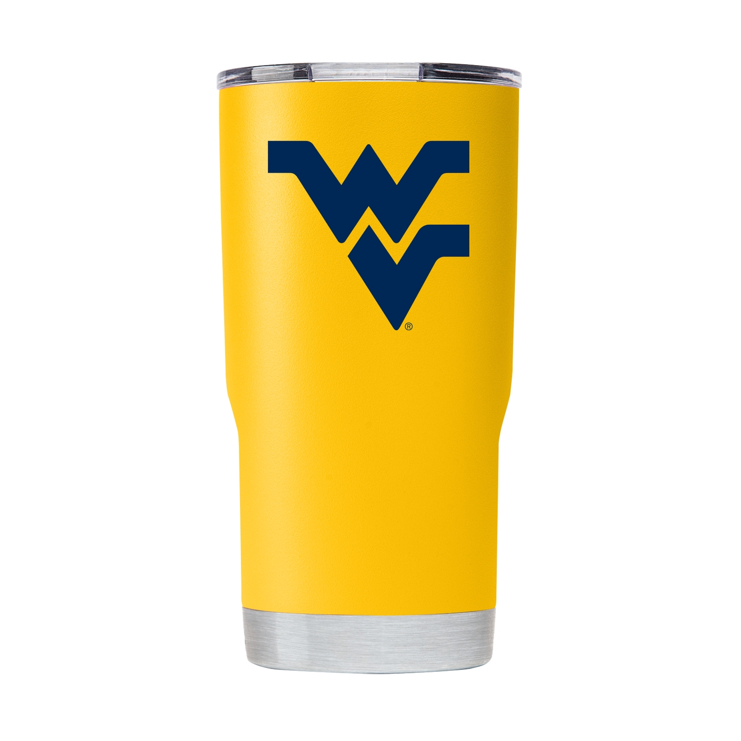 West Virginia 20oz Yellow Tumbler