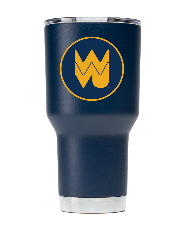 West Virginia College Vault 30oz "Circle WVU" Tumbler