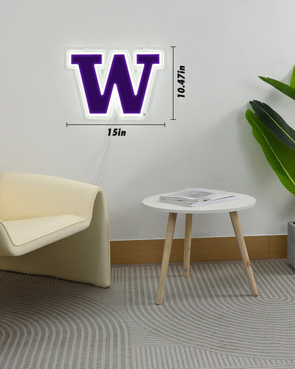 Washington Huskies LED Neon Sign