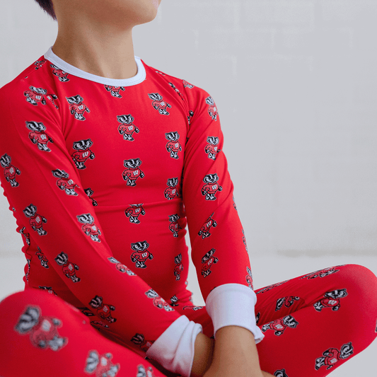 Wisconsin Badgers Two-Piece Pajama Set