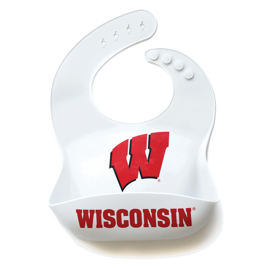 Wisconsin Badgers Baby Bib