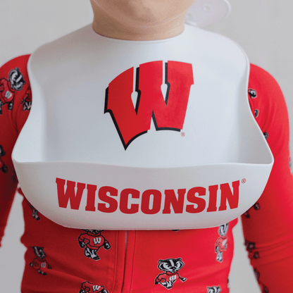 Wisconsin Badgers Baby Bib