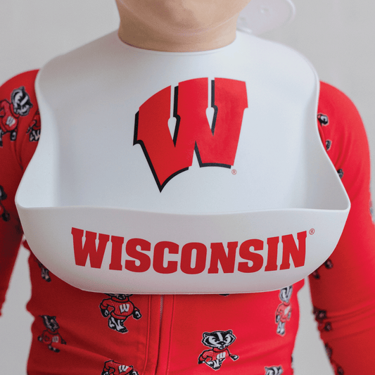 Wisconsin Badgers Baby Bib