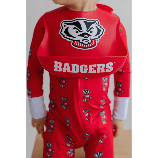 Wisconsin Badgers Baby Bib 2-Pack