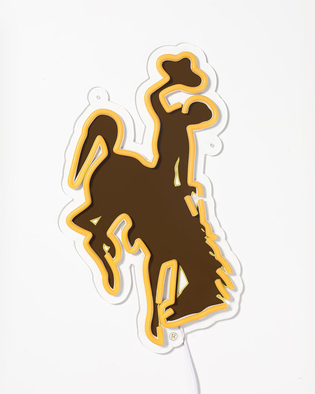Wyoming Cowboys LED Neon Sign