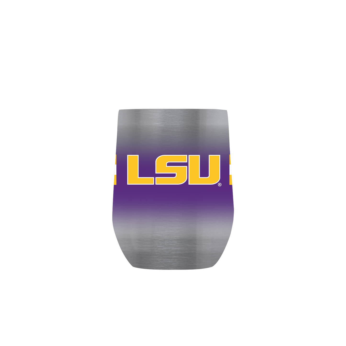 LSU 12oz Stemless Stainless Steel Tumbler