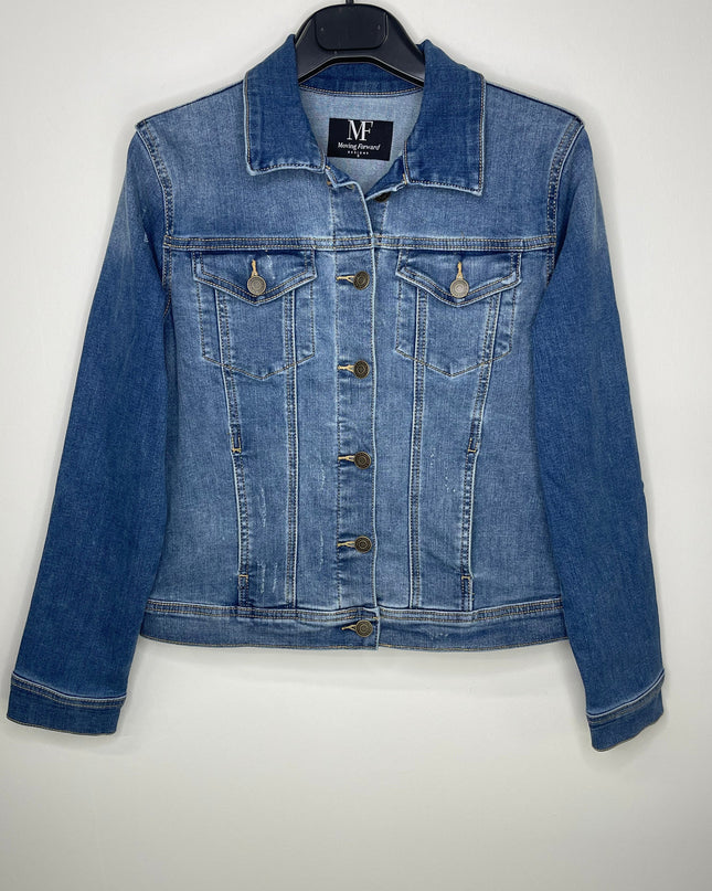 Licensed Game Day Jacket, Blue Denim, Texas Tech Guns Up Hand