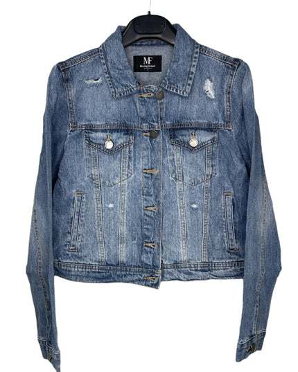 Licensed Game Day Jacket, Blue Denim, Clemson Tigers Paw