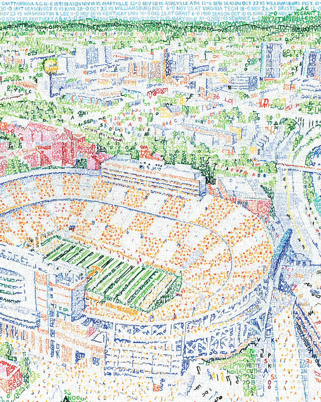 Neyland Stadium Decor