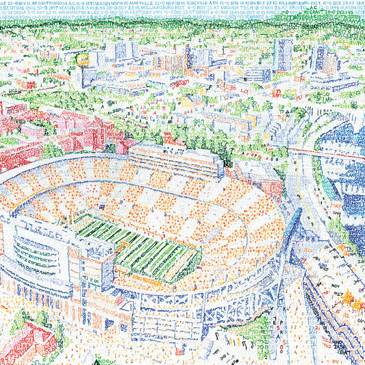 Neyland Stadium - Tennessee Wins