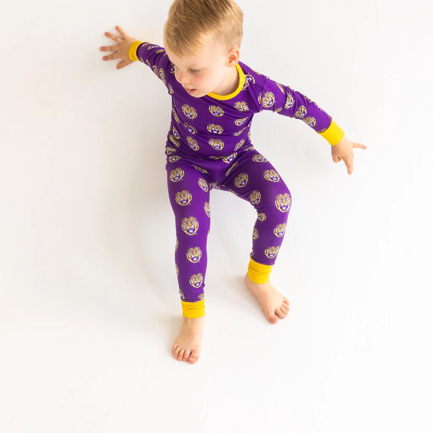 LSU TIgers Two-Piece Pajama Set