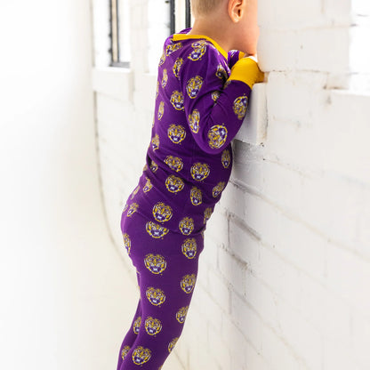 LSU TIgers Two-Piece Pajama Set